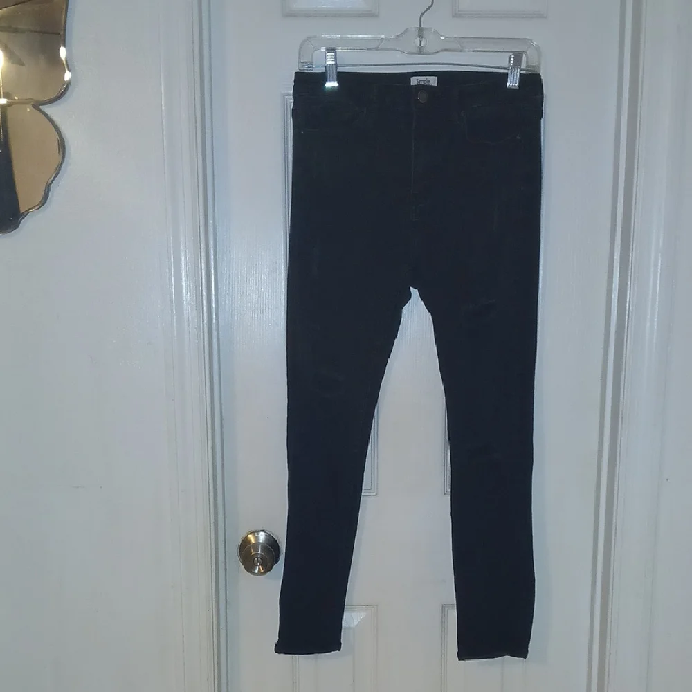 Simple Society Black Jeans